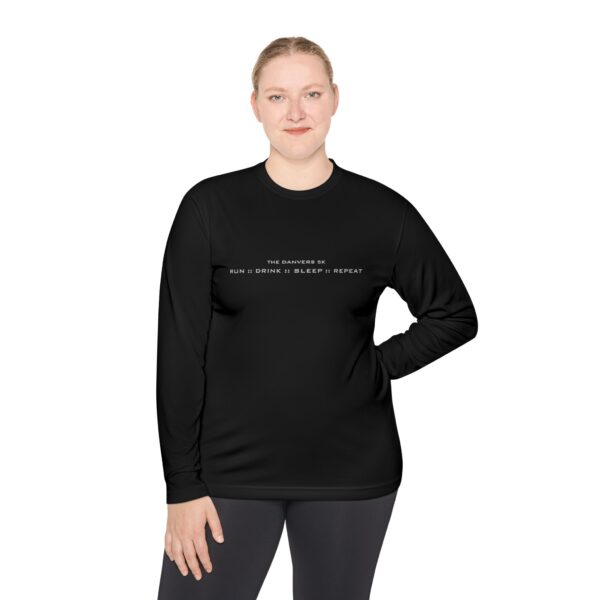 Wicking Long Sleeve Tee (Run :: Drink :: Sleep :: Repeat) - Image 4