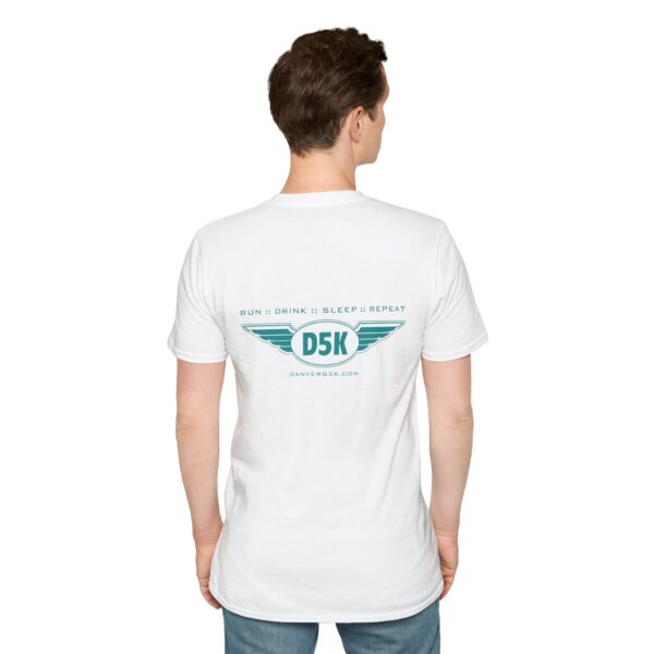 Softstyle T-Shirt (Run :: Drink :: Sleep :: Repeat) - Image 2