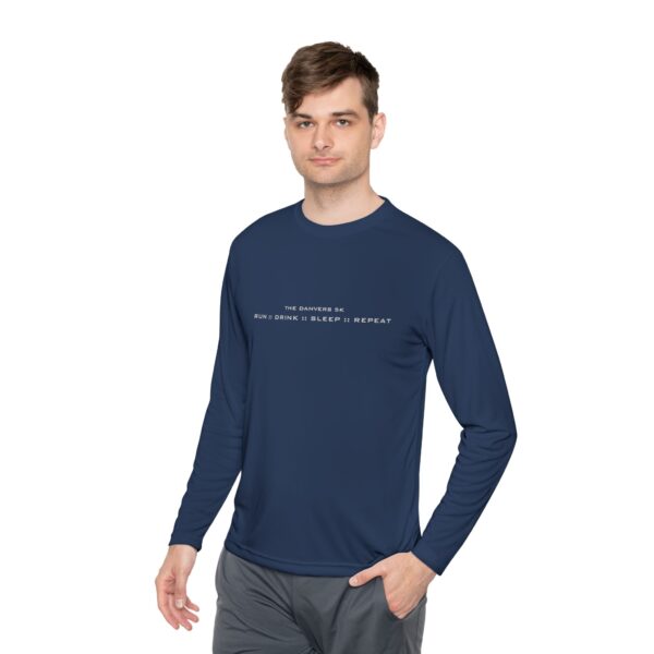 Wicking Long Sleeve Tee (Run :: Drink :: Sleep :: Repeat) - Image 5