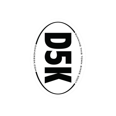 D5K Vinyl Cut Decal Stickers, map or oval - Image 4