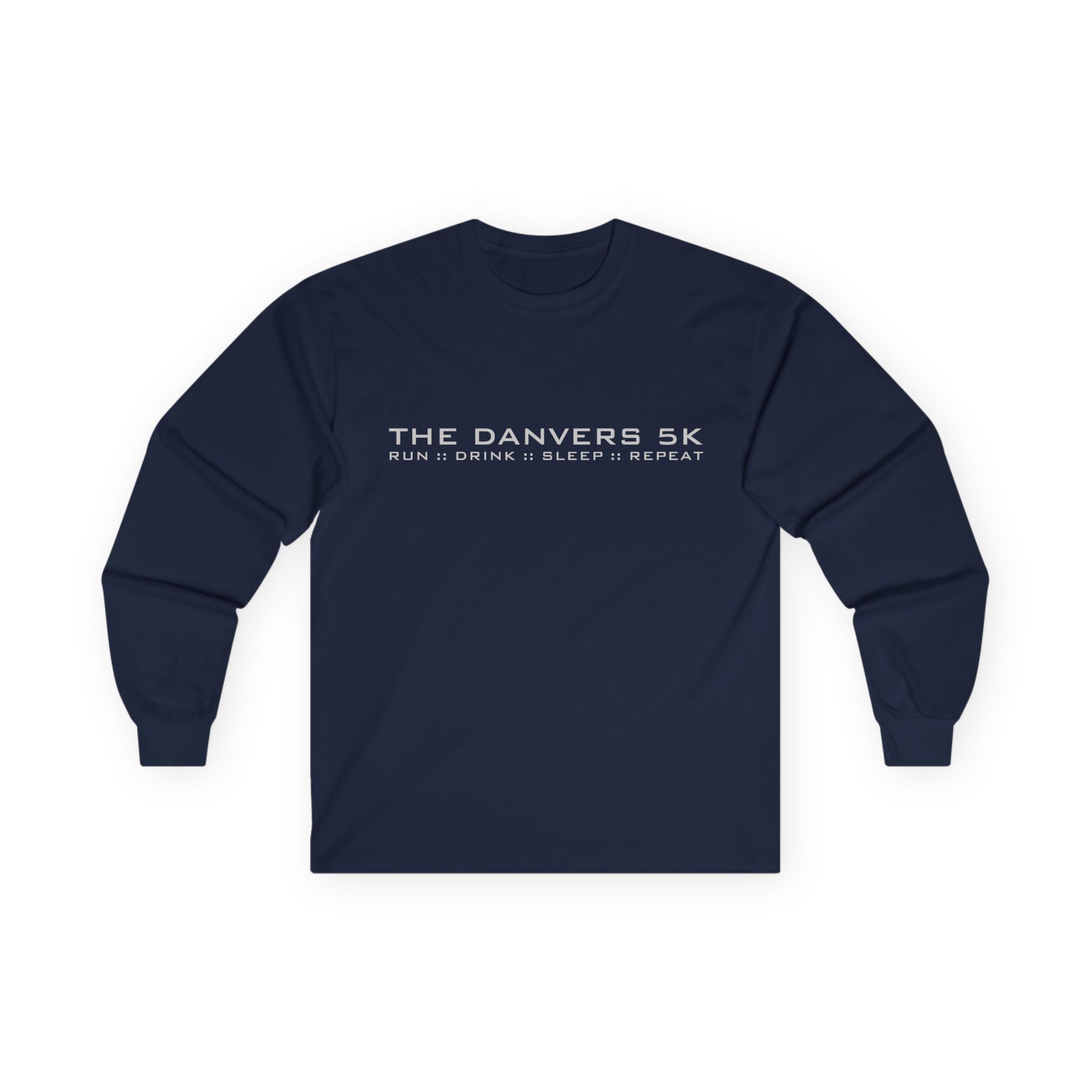 Cotton Long Sleeve Tee (Run :: Drink :: Sleep :: Repeat) - Image 5