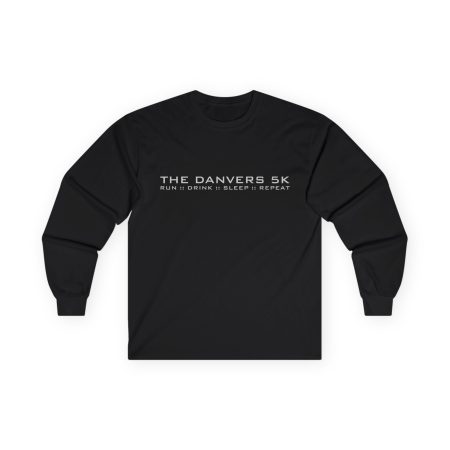 Cotton Long Sleeve Tee (Run :: Drink :: Sleep :: Repeat) - Image 4